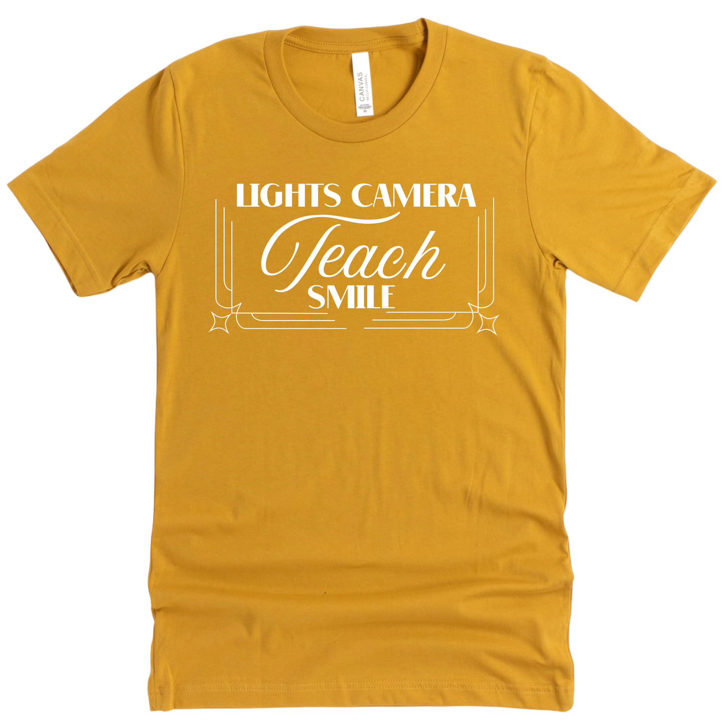 Lights Camera Teach Smile Teacher Swiftie Shirt