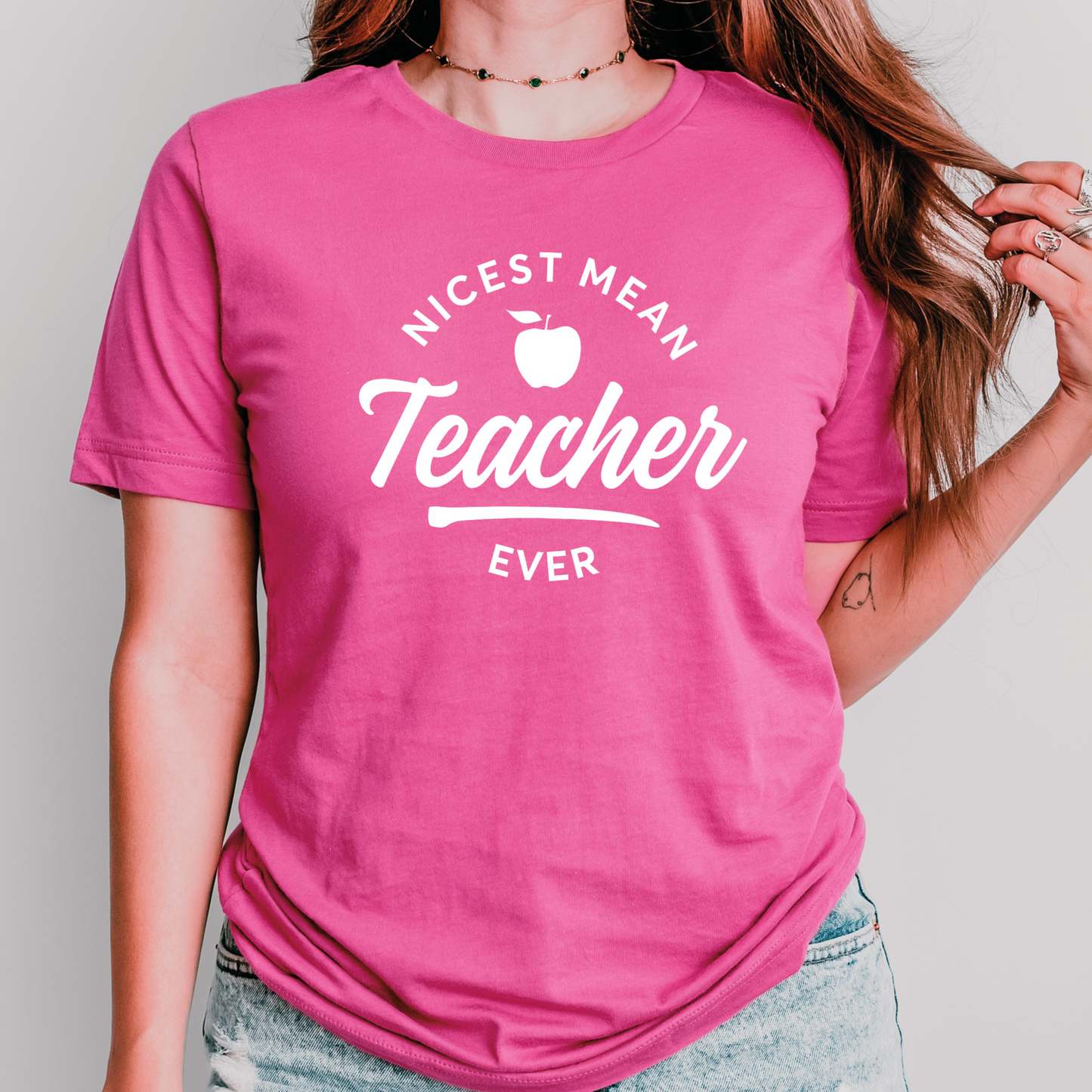 Nicest Mean Teacher Ever tee SALE