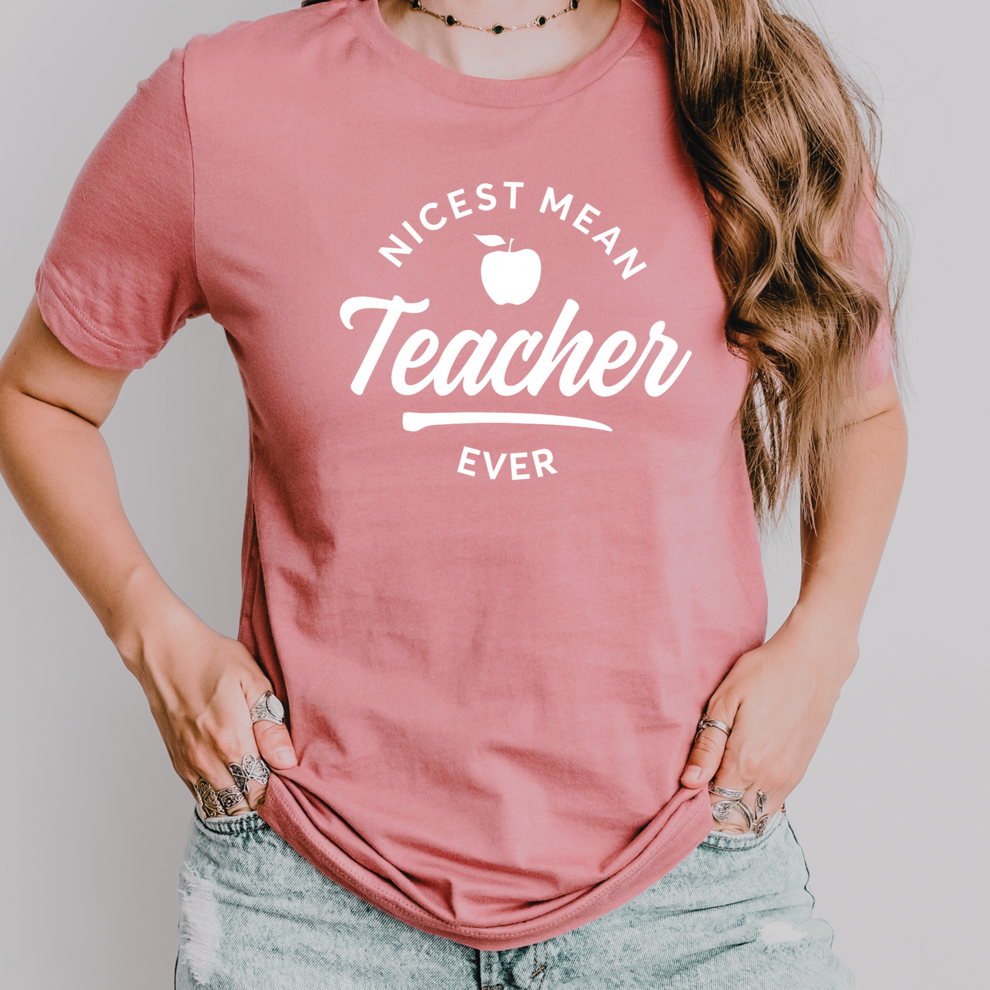 Nicest Mean Teacher Ever tee SALE