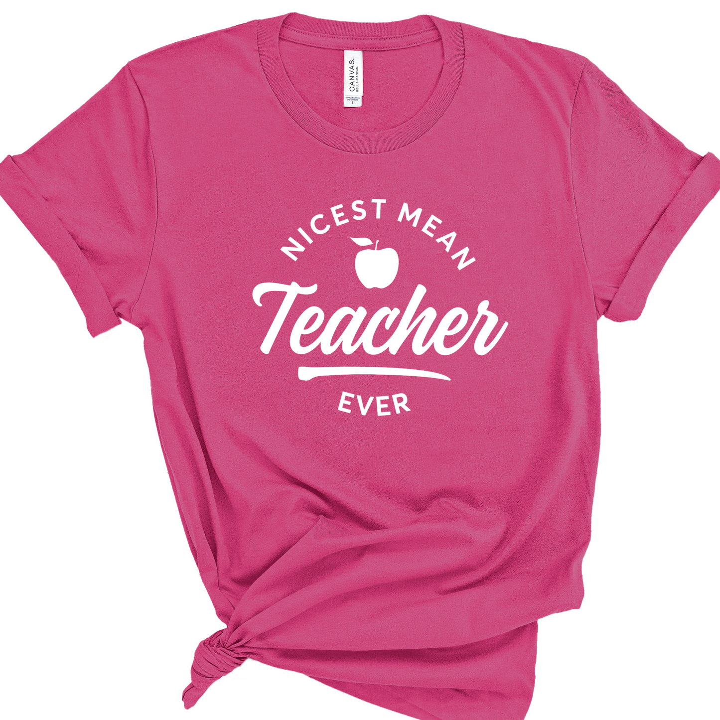 Nicest Mean Teacher Ever tee SALE