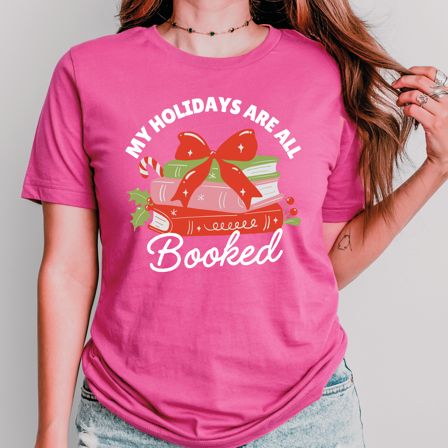 My Holidays Are All Booked Christmas Teacher Shirt