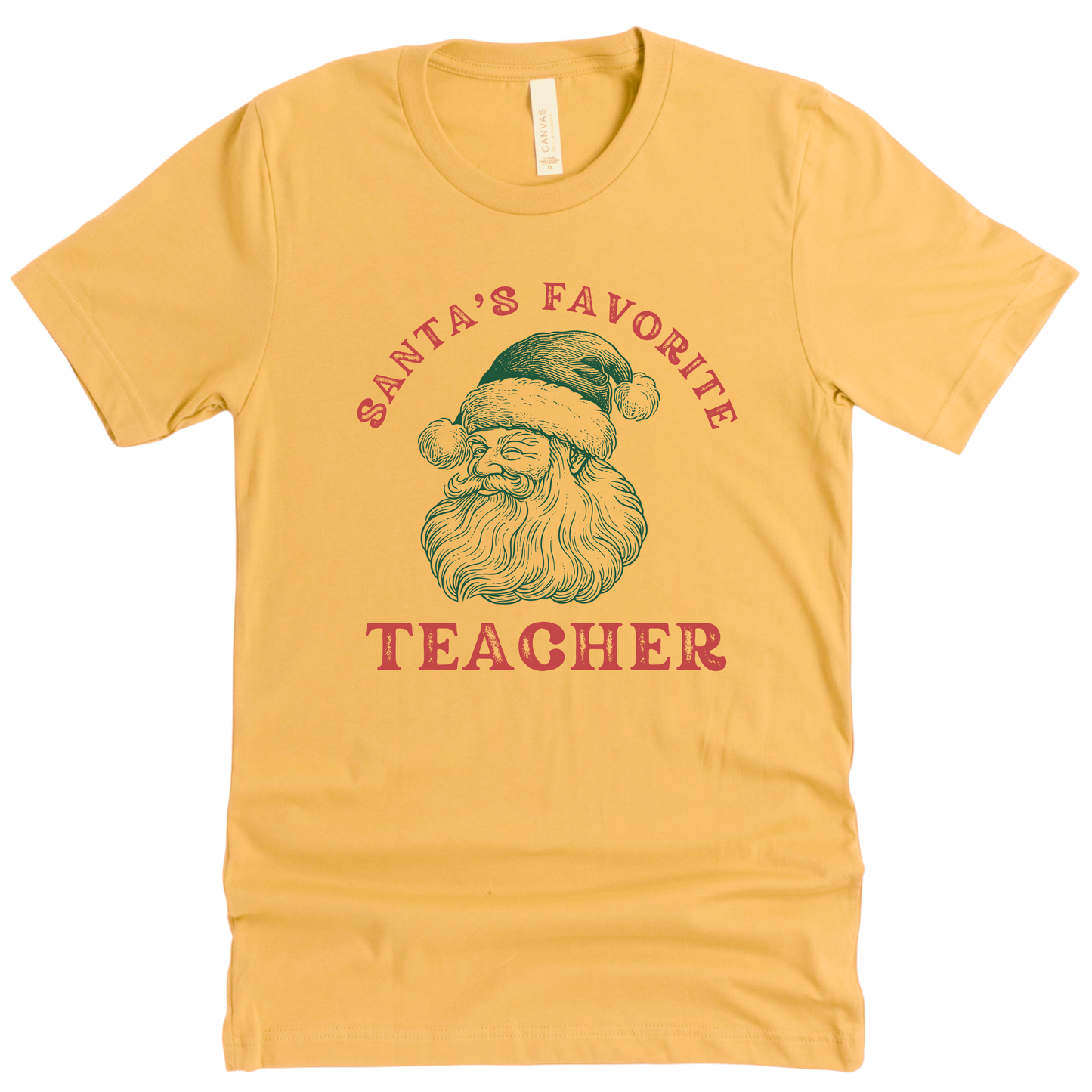 Santa's Favorite Teacher Christmas Shirt