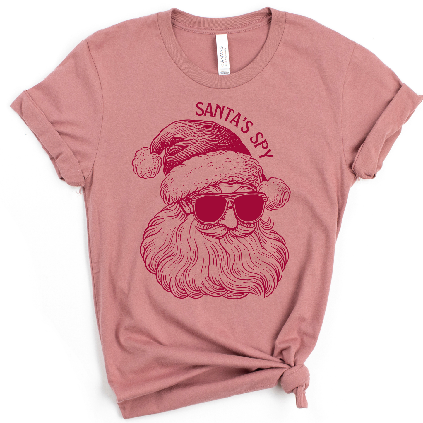 Santa's Spy Christmas Teacher Shirt