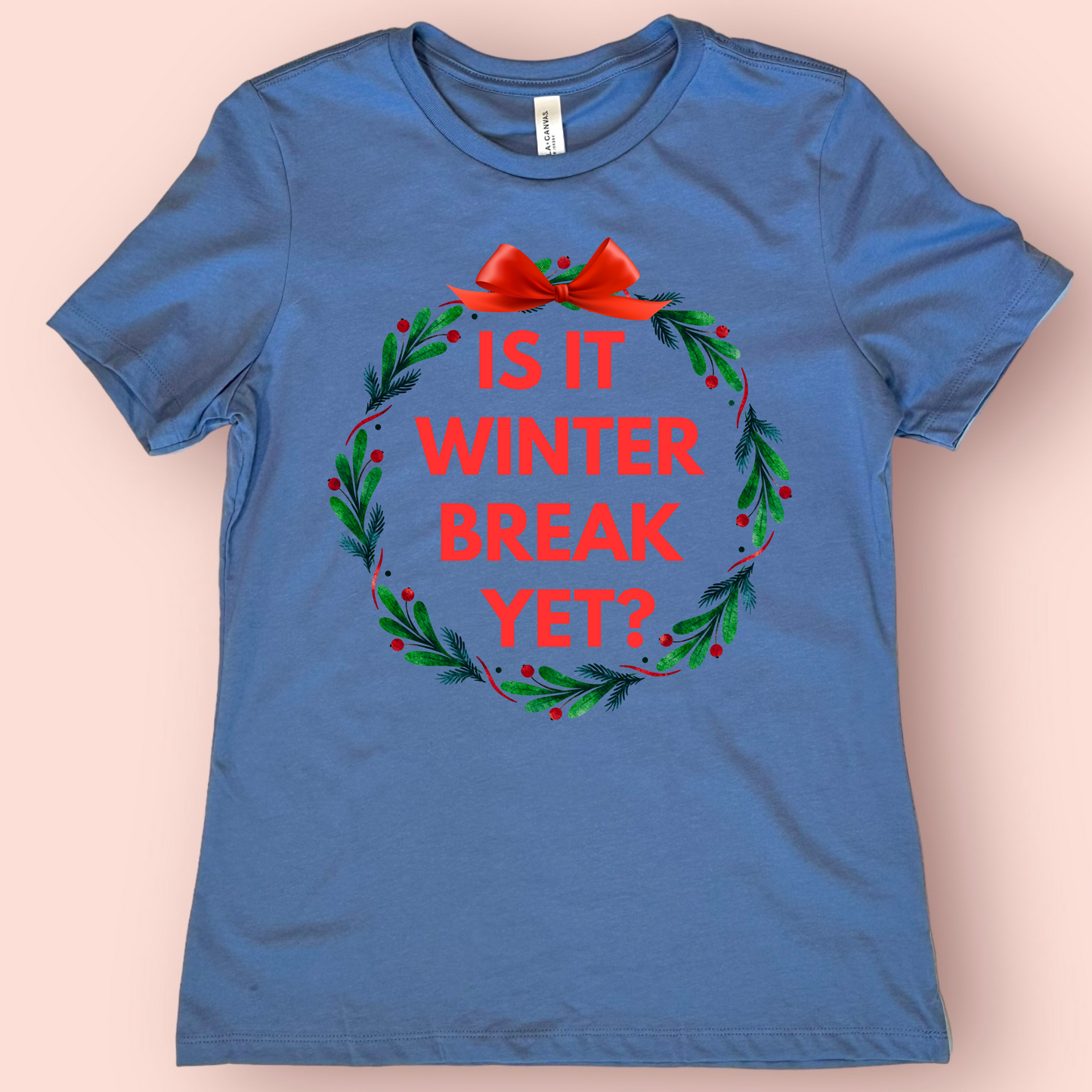 teacher shirt is it winter break yet gift