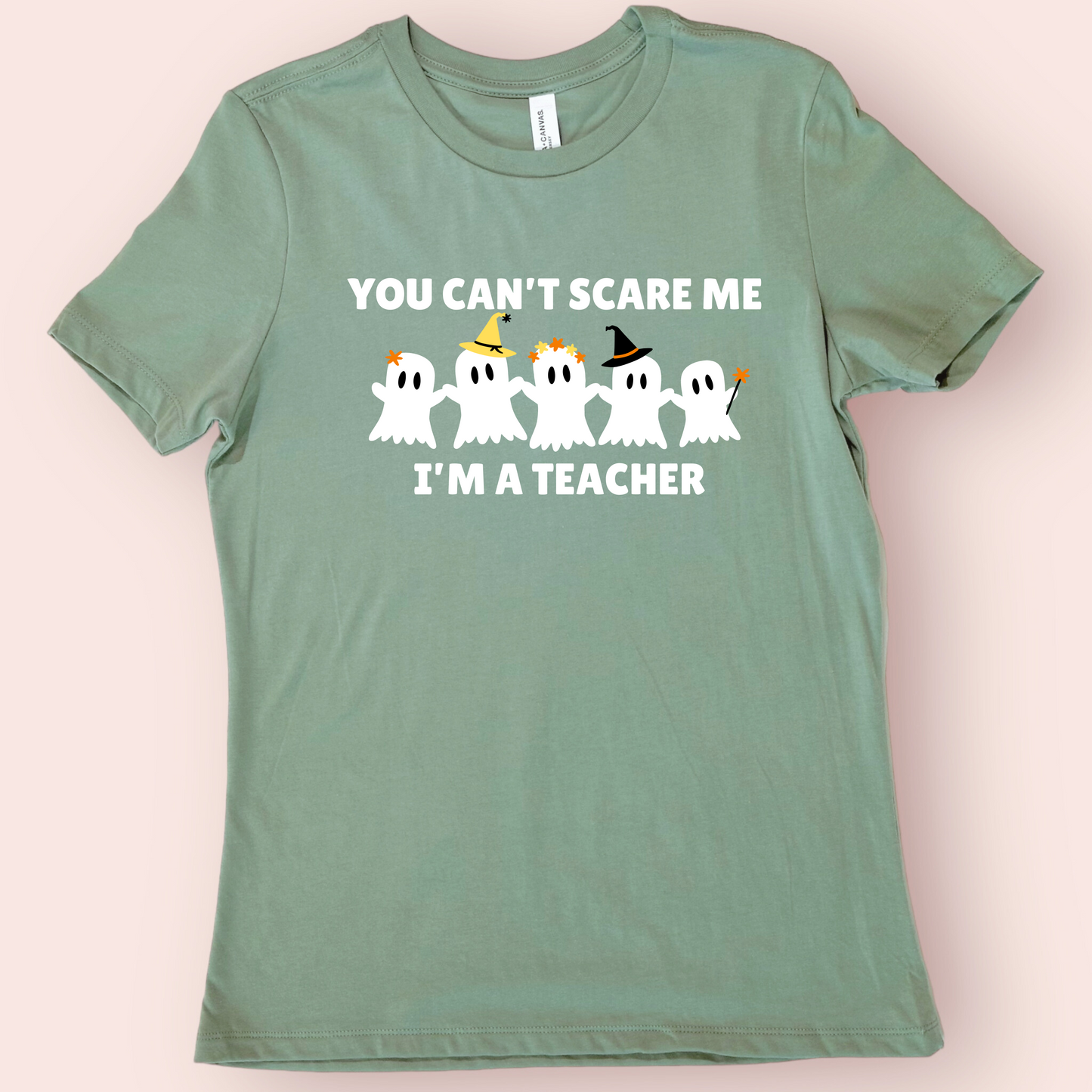 You Can't Scare Me I'm a Teacher Halloween Shirt