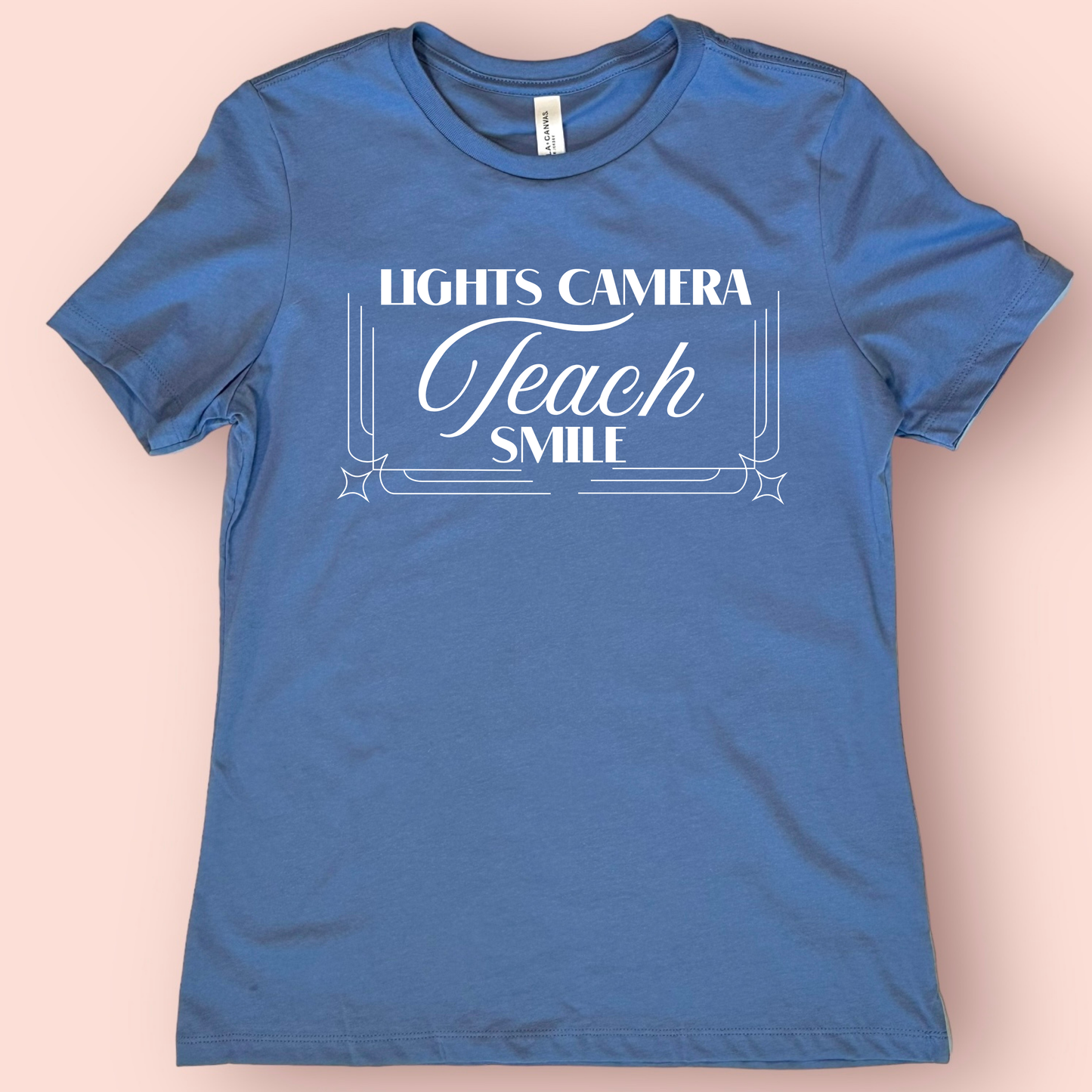 Lights Camera Teach Smile Teacher Swiftie Shirt