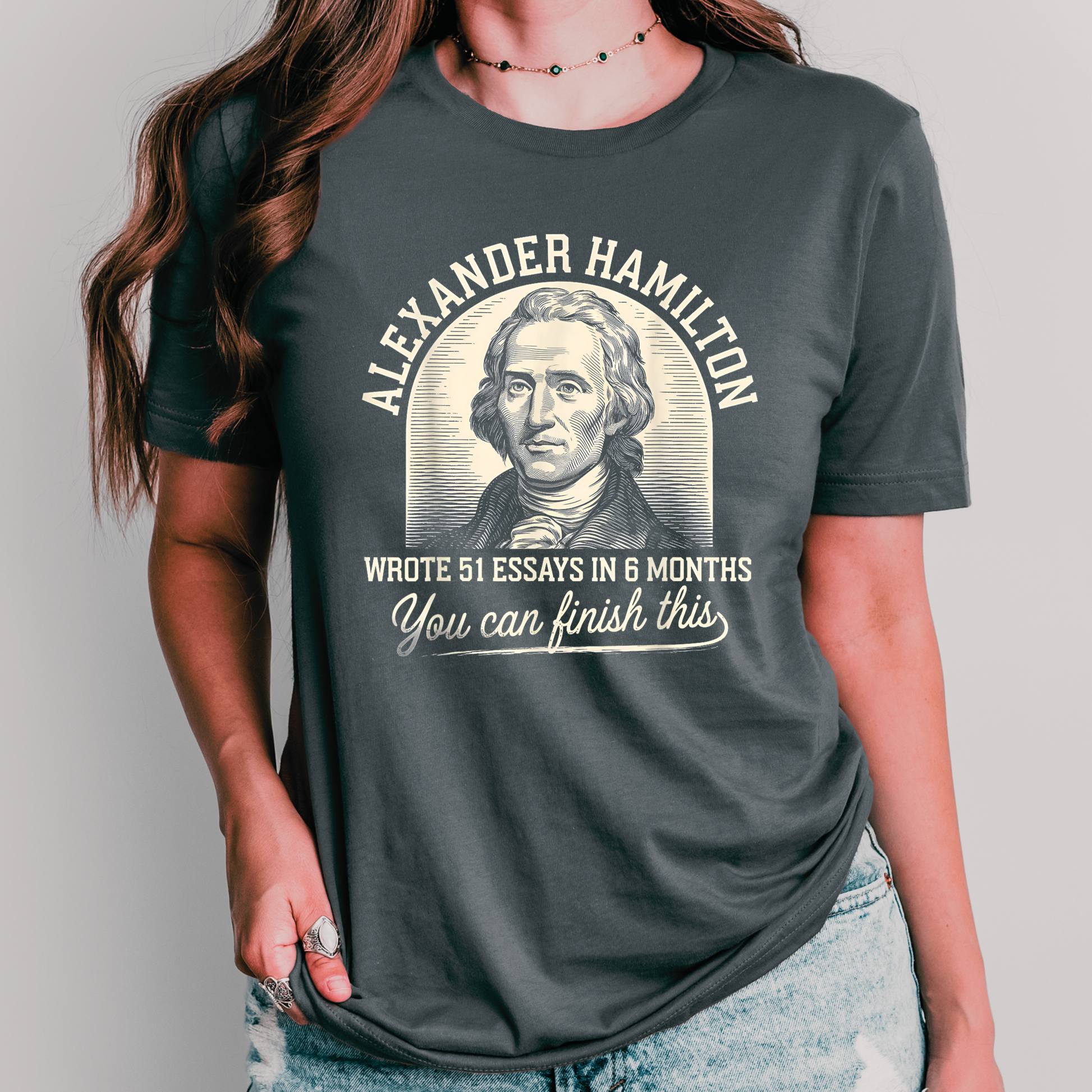Alexander Hamilton Teacher Shirt - Main Image