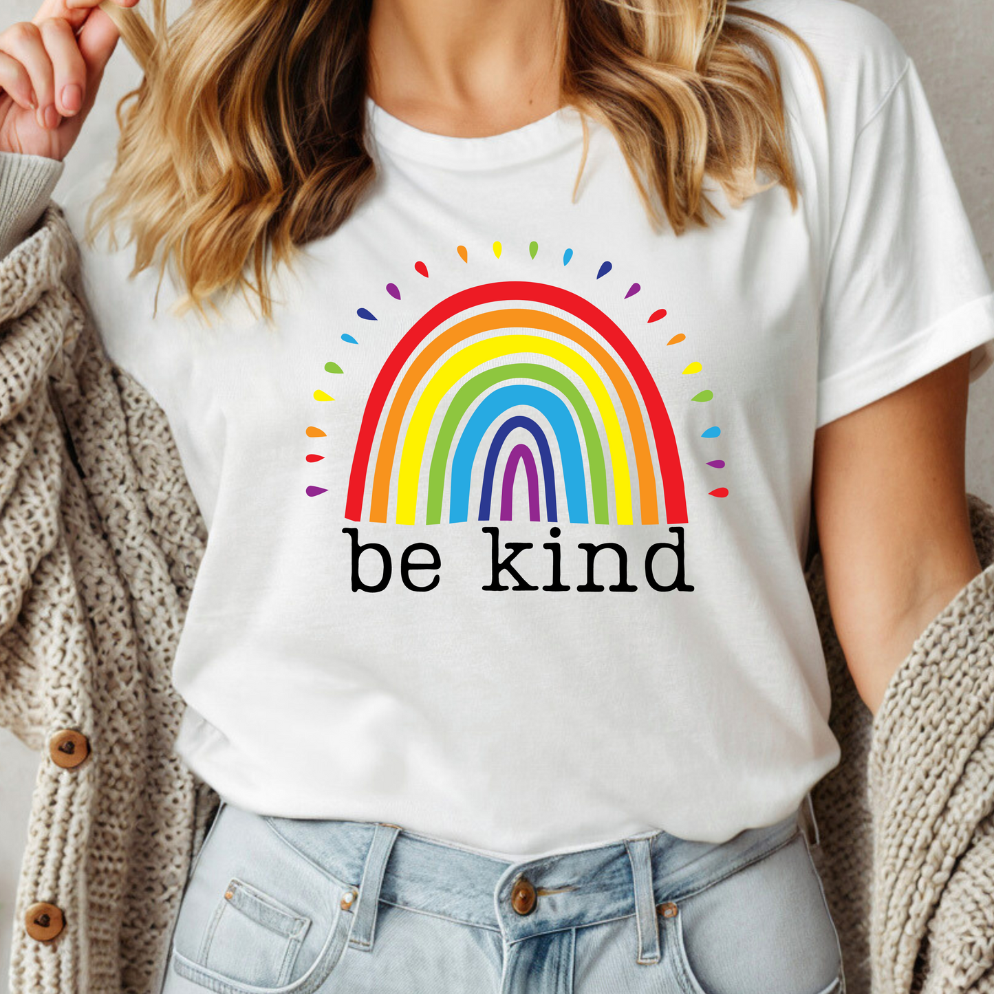 Be Kind Rainbow Shirt