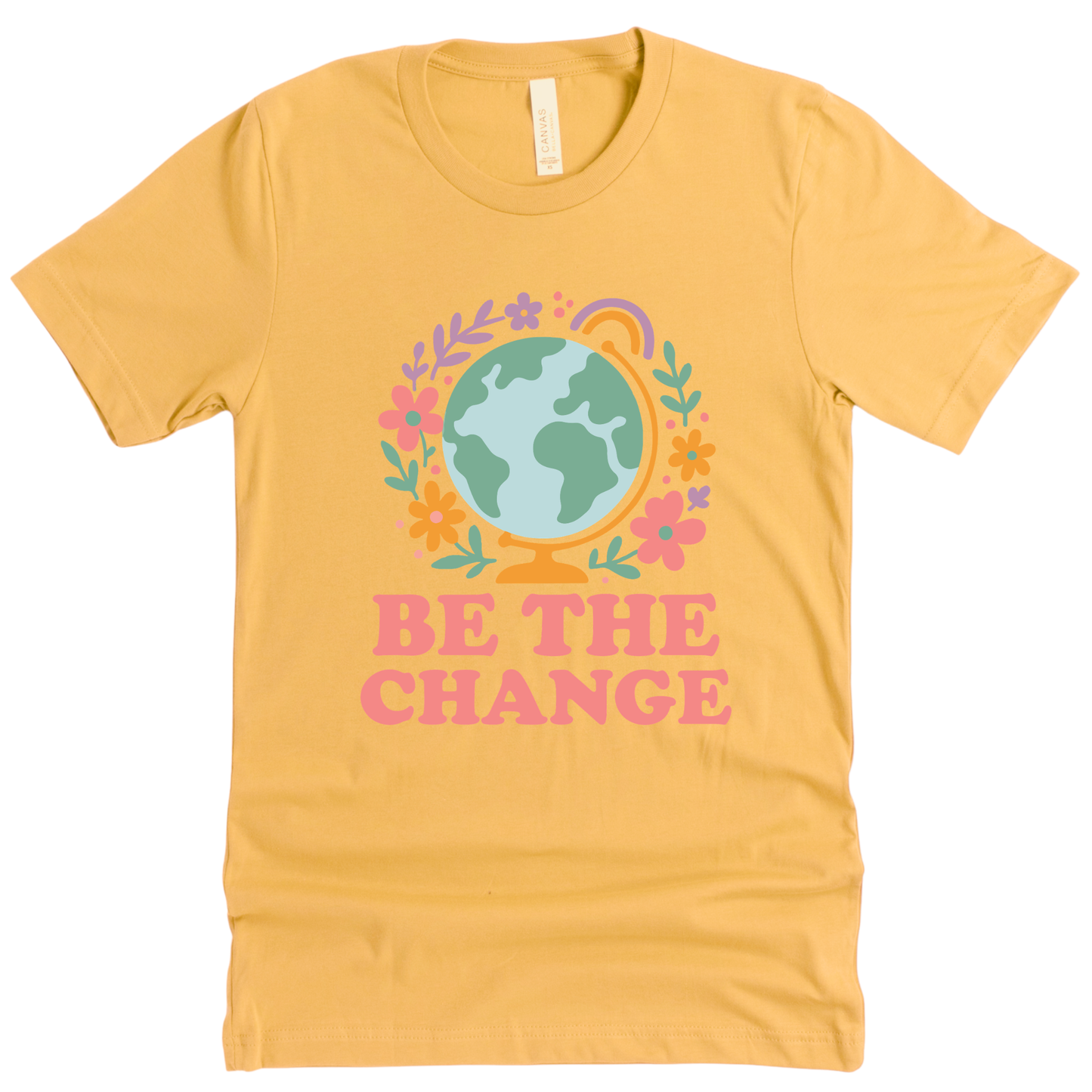 Be the Change Teacher Shirt | Inspirational Teacher Tee