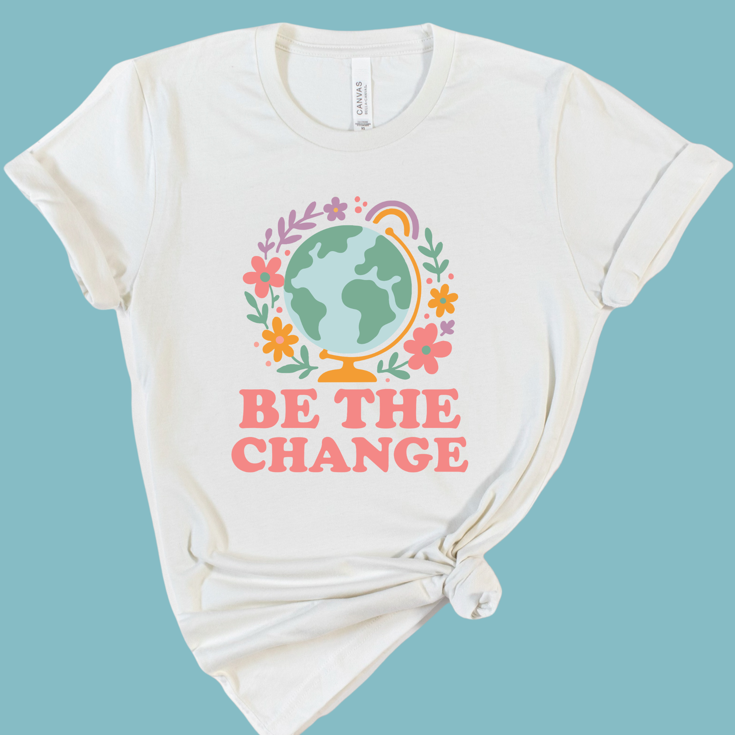 Be the Change Teacher Shirt | Inspirational Teacher Tee