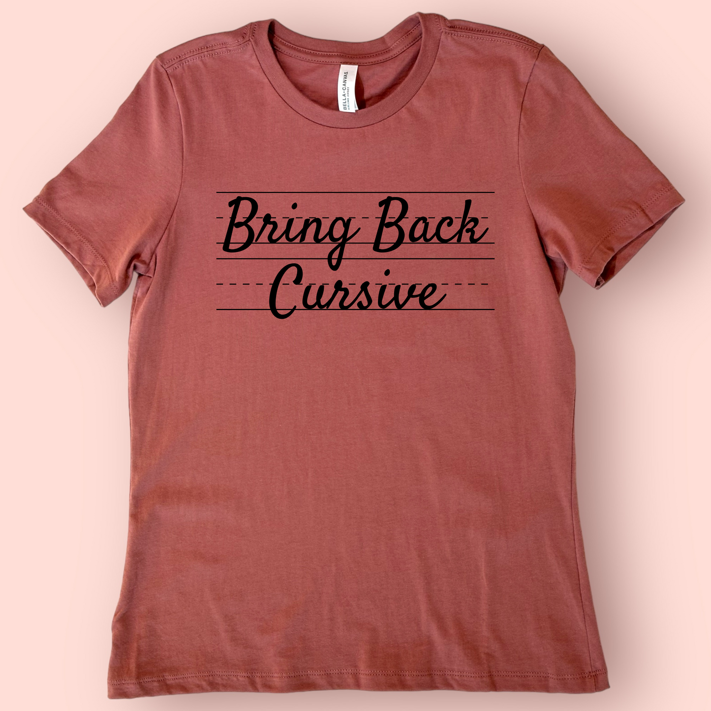 Bring Back Cursive Shirt