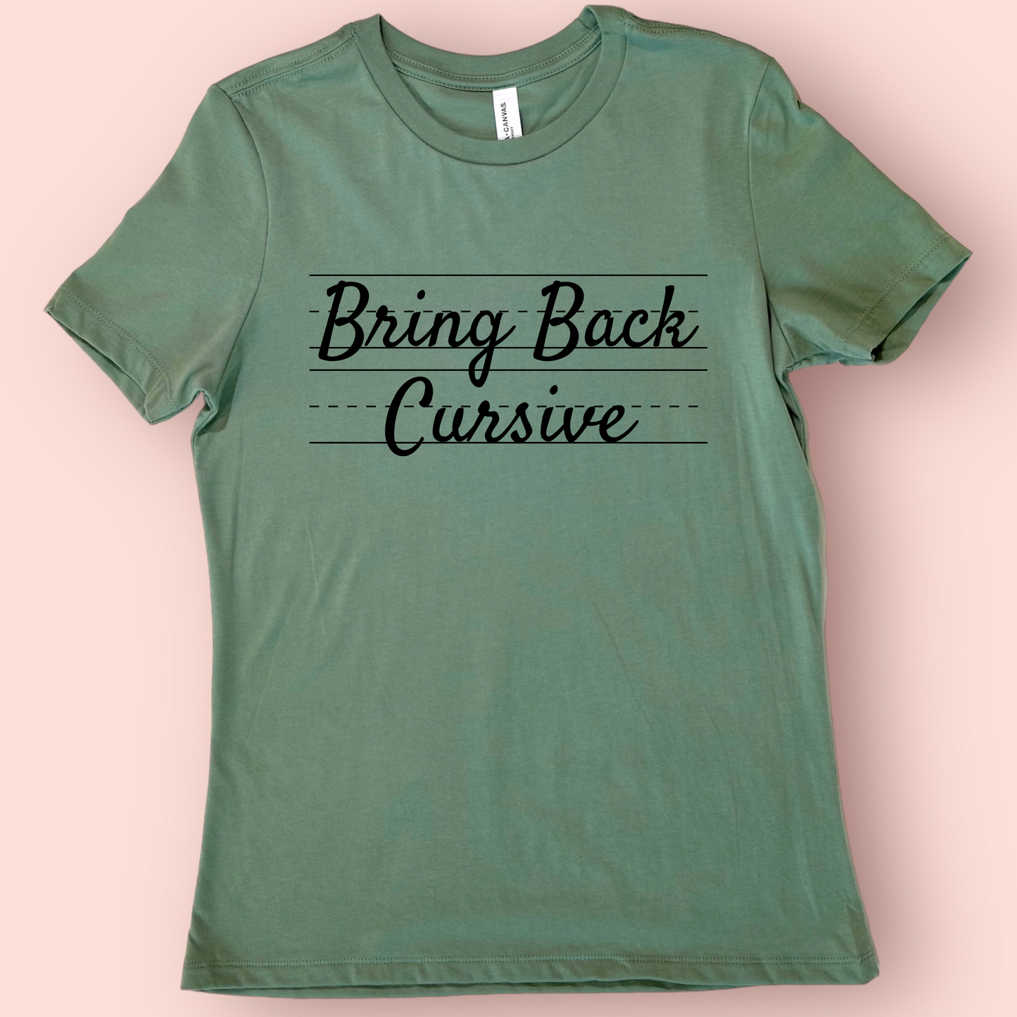 Bring Back Cursive Shirt