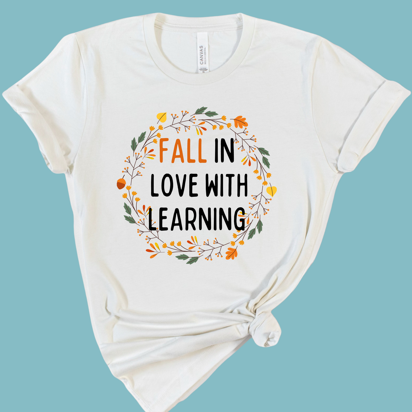 Fall in Love With Learning Teacher Shirt