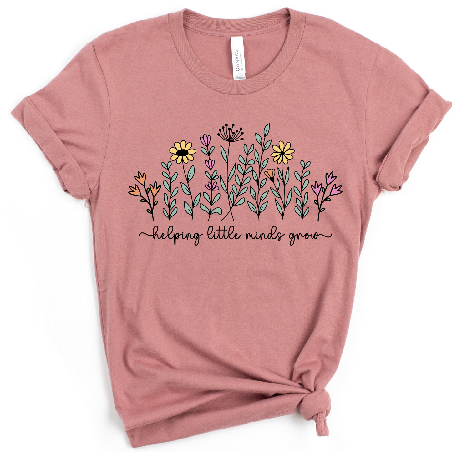 Helping Little Minds Grow Teacher Shirt