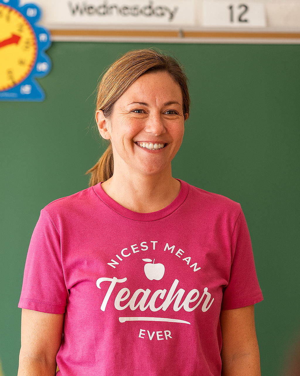 Nicest Mean Teacher Ever tee SALE