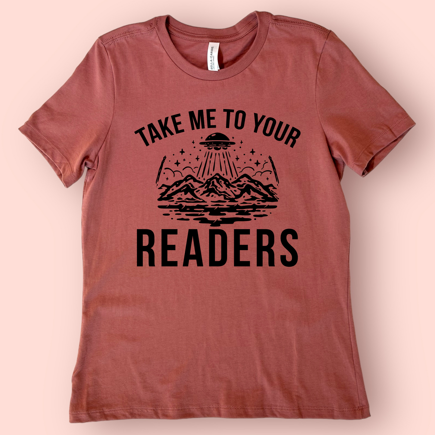 Take Me To Your Readers Teacher Shirt