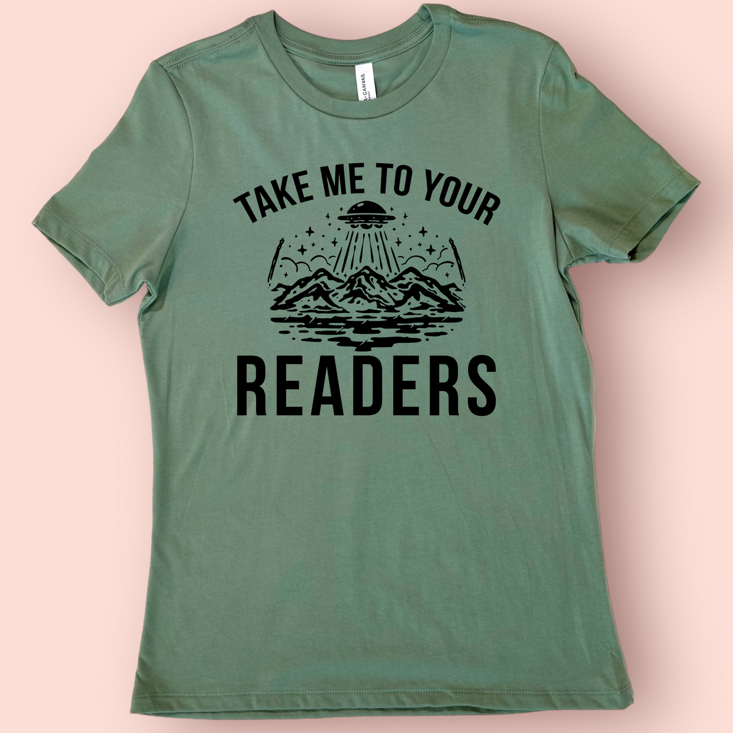 Take Me To Your Readers Teacher Shirt