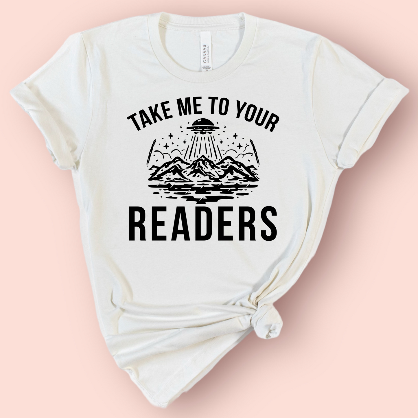 Take Me To Your Readers Teacher Shirt