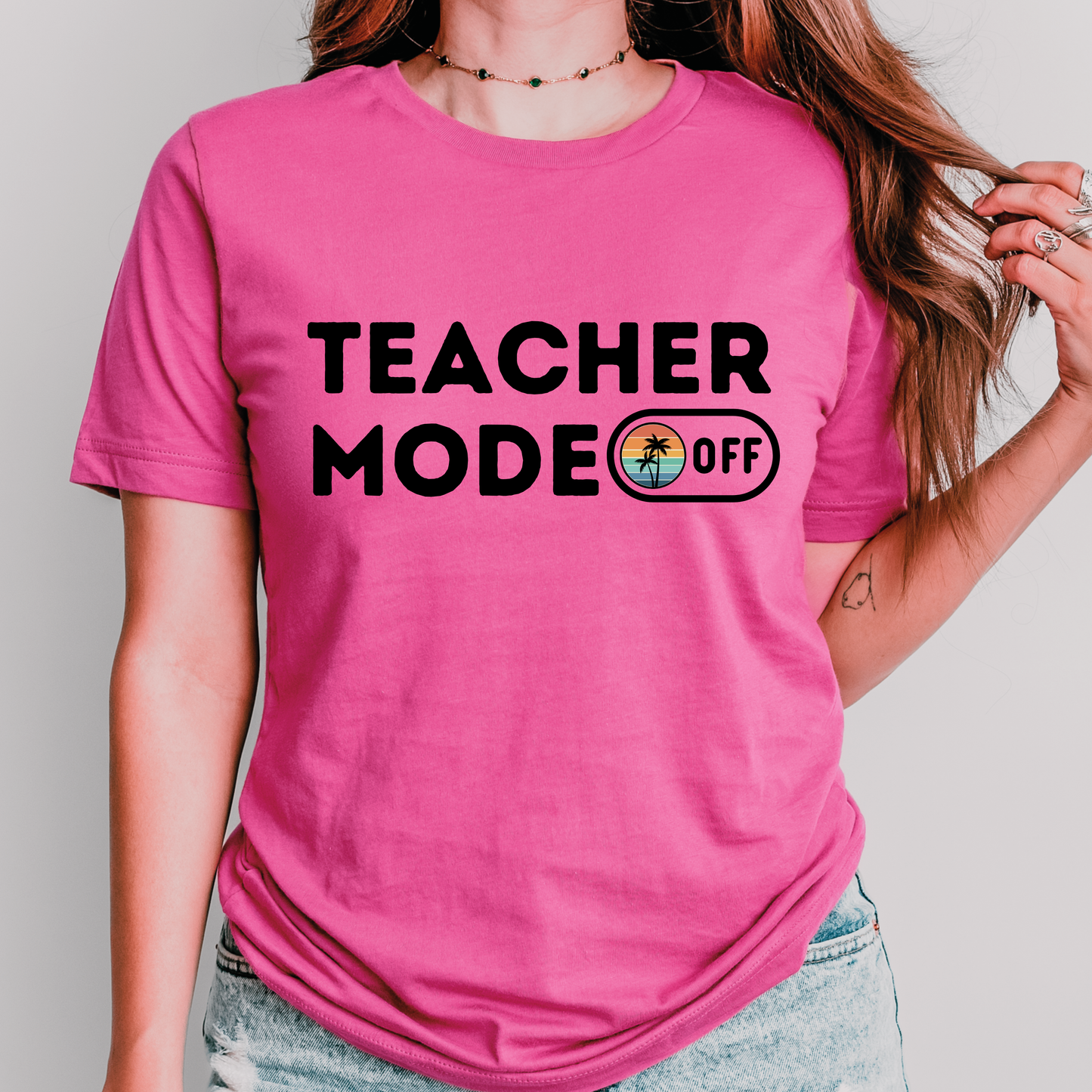 Teacher Mode Off Shirt | Teacher Summer Break Tee