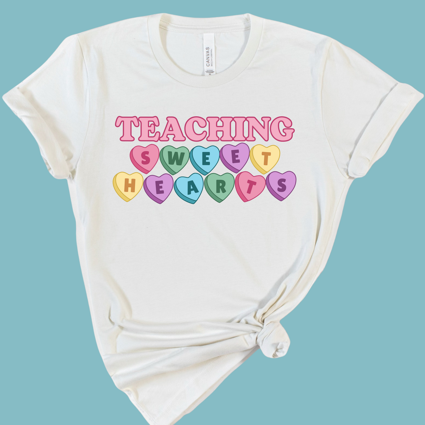 Teaching Sweet Hearts Valentine's Day Teacher T-Shirt