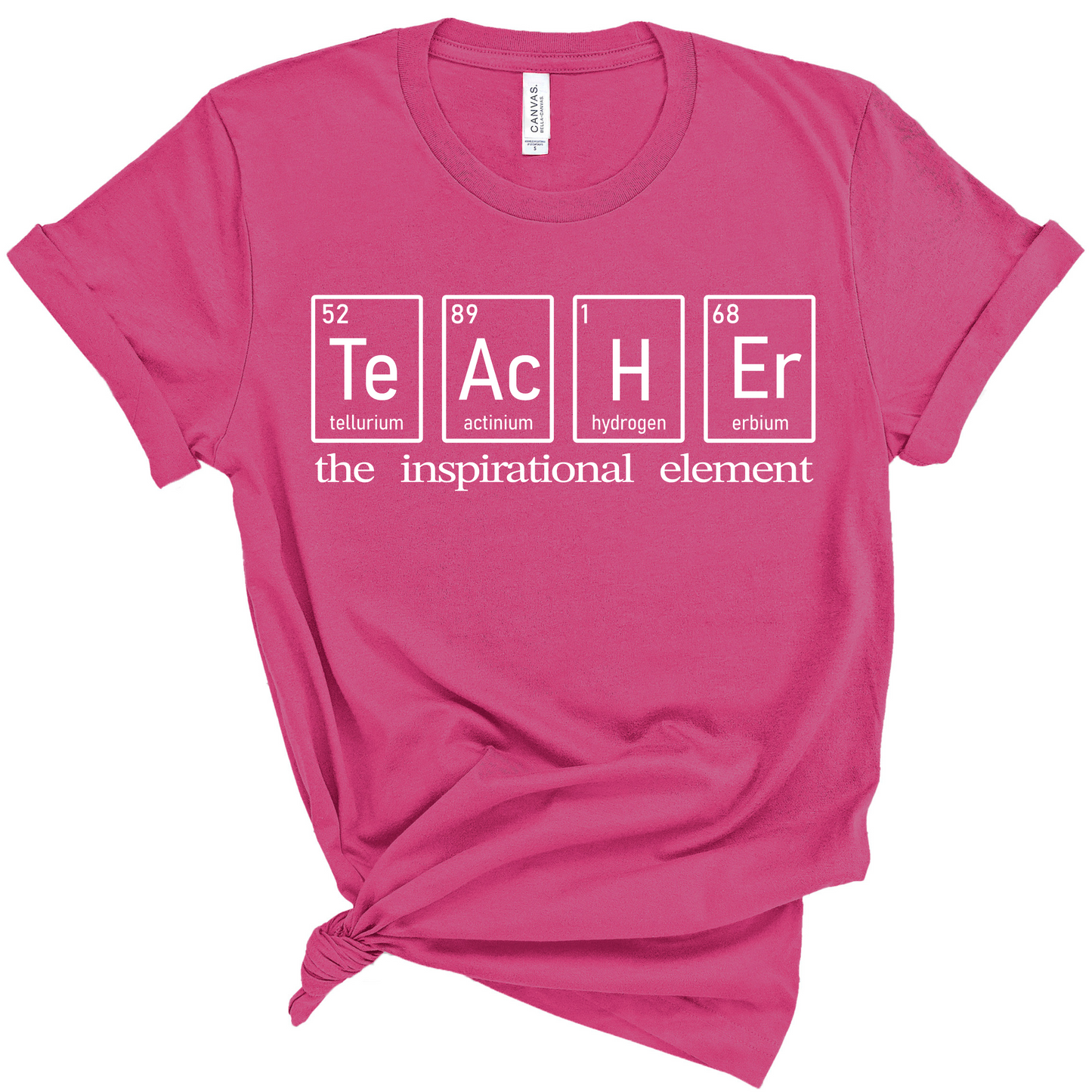 The Inspirational Element Teacher Shirt- Science Teacher Shirt