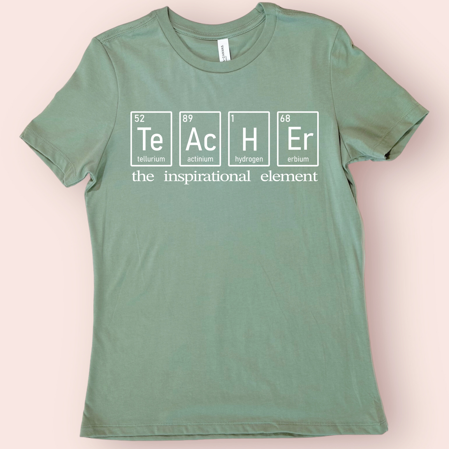 The Inspirational Element Teacher Shirt- Science Teacher Shirt