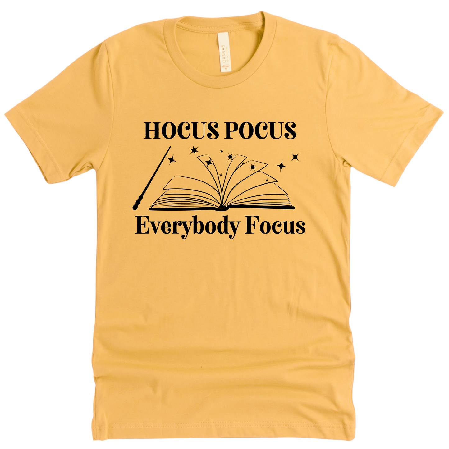 Hocus Pocus Everybody Focus Halloween Teacher Shirt