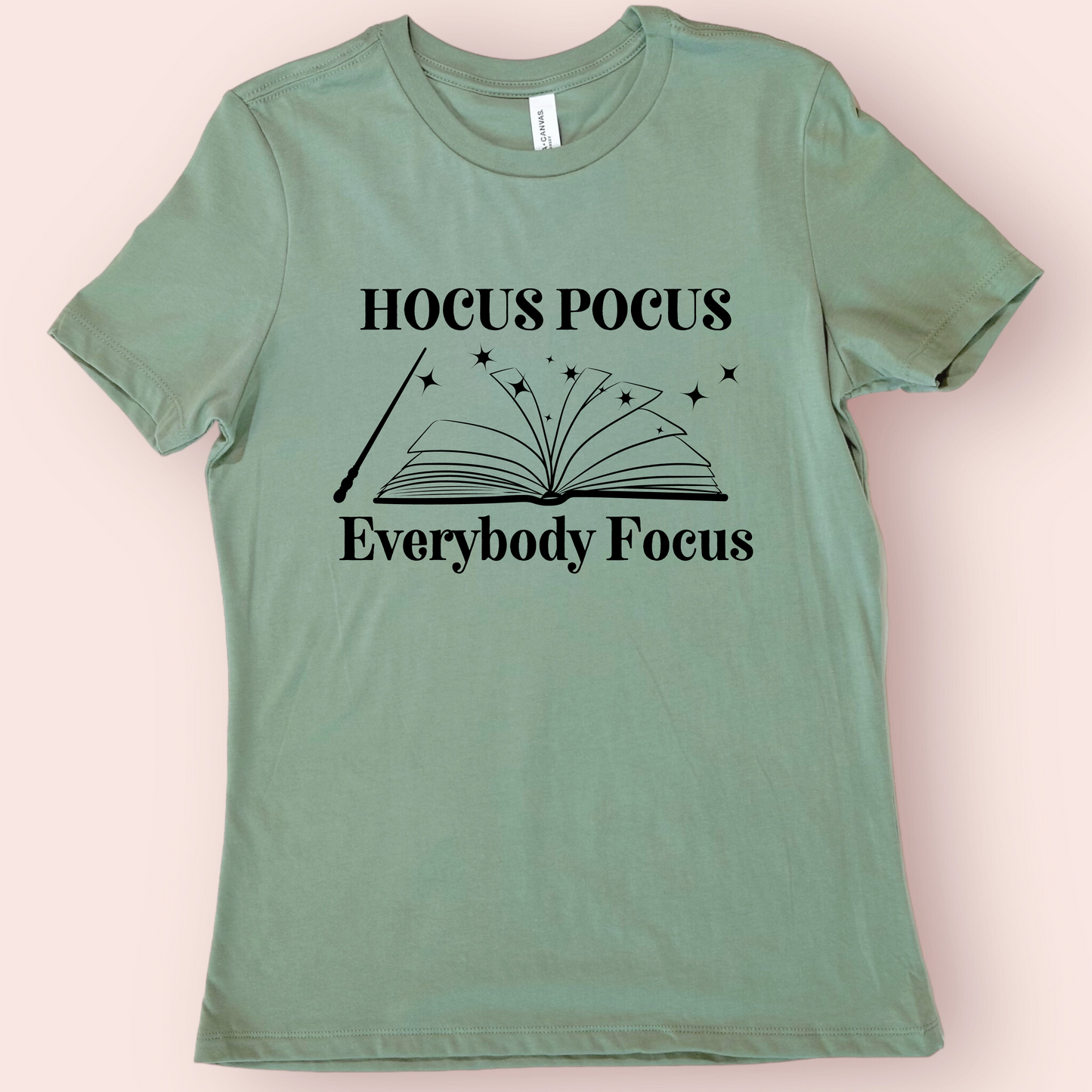 Hocus Pocus Everybody Focus Halloween Teacher Shirt