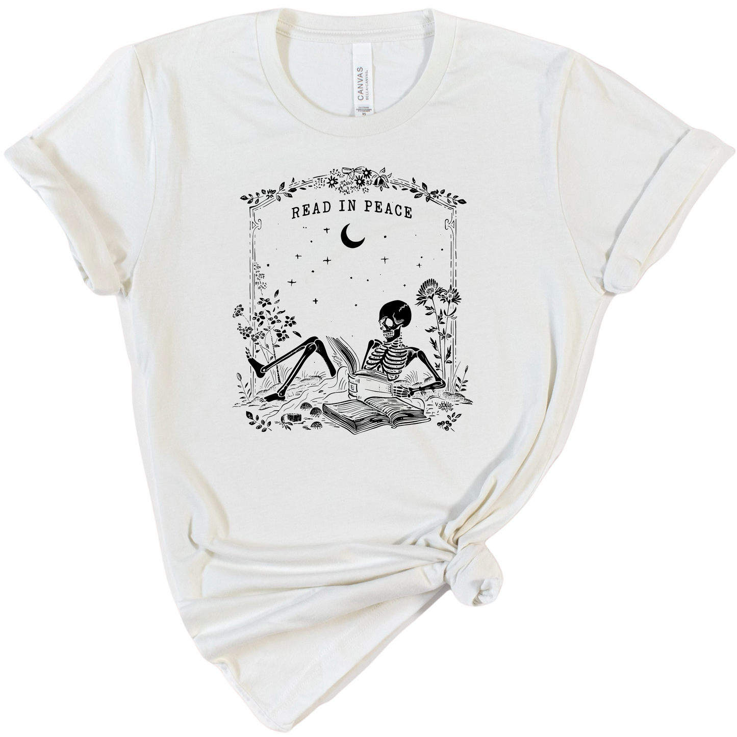 Read In Peace Halloween Teacher Shirt