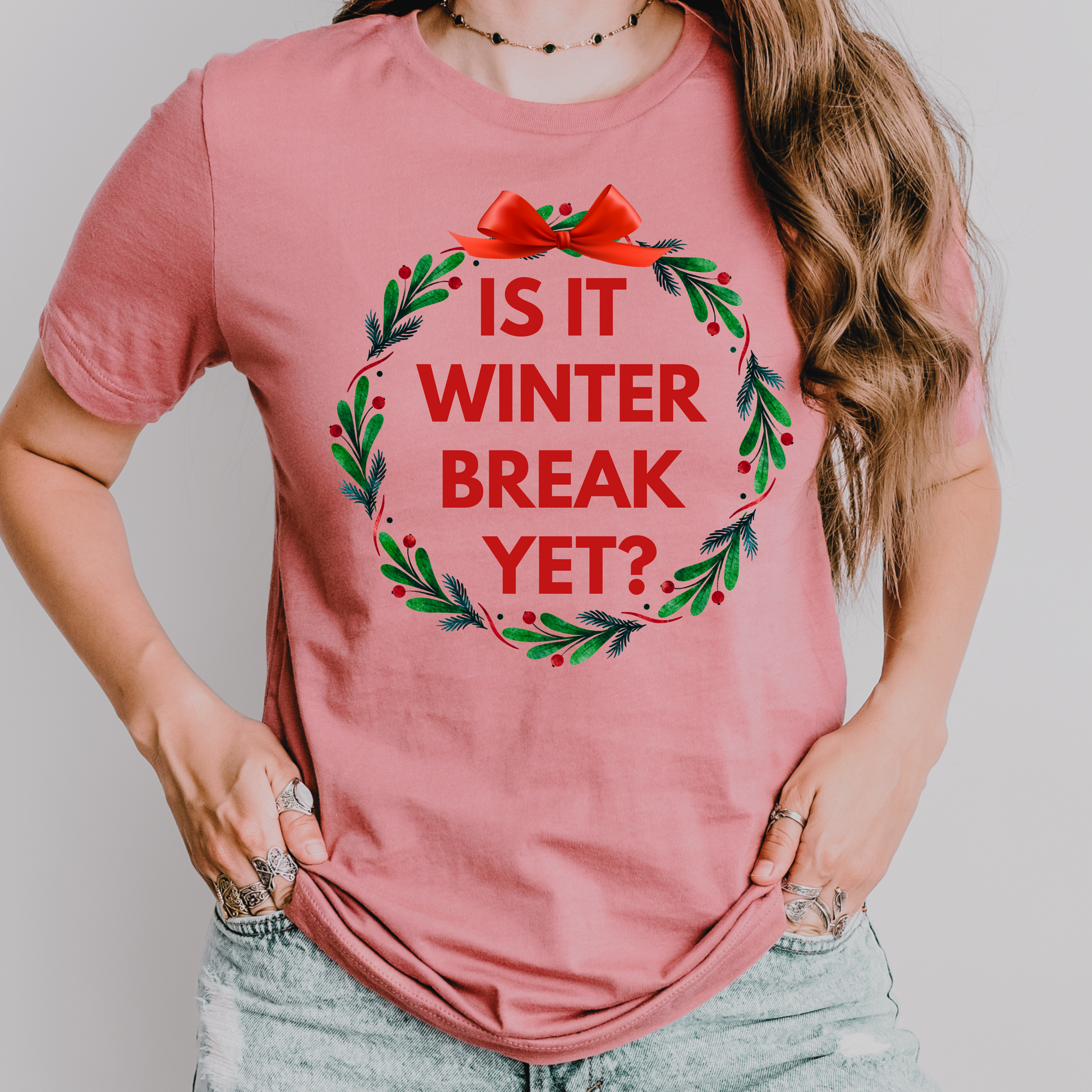 teacher shirt is it winter break yet  gift 