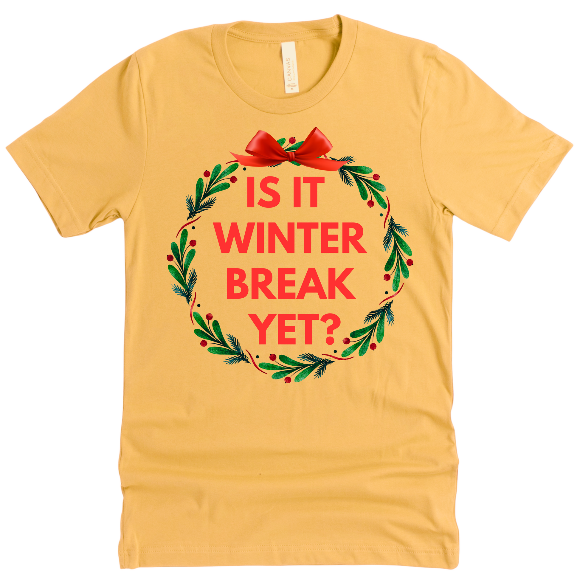 teacher shirt is it winter break yet gift